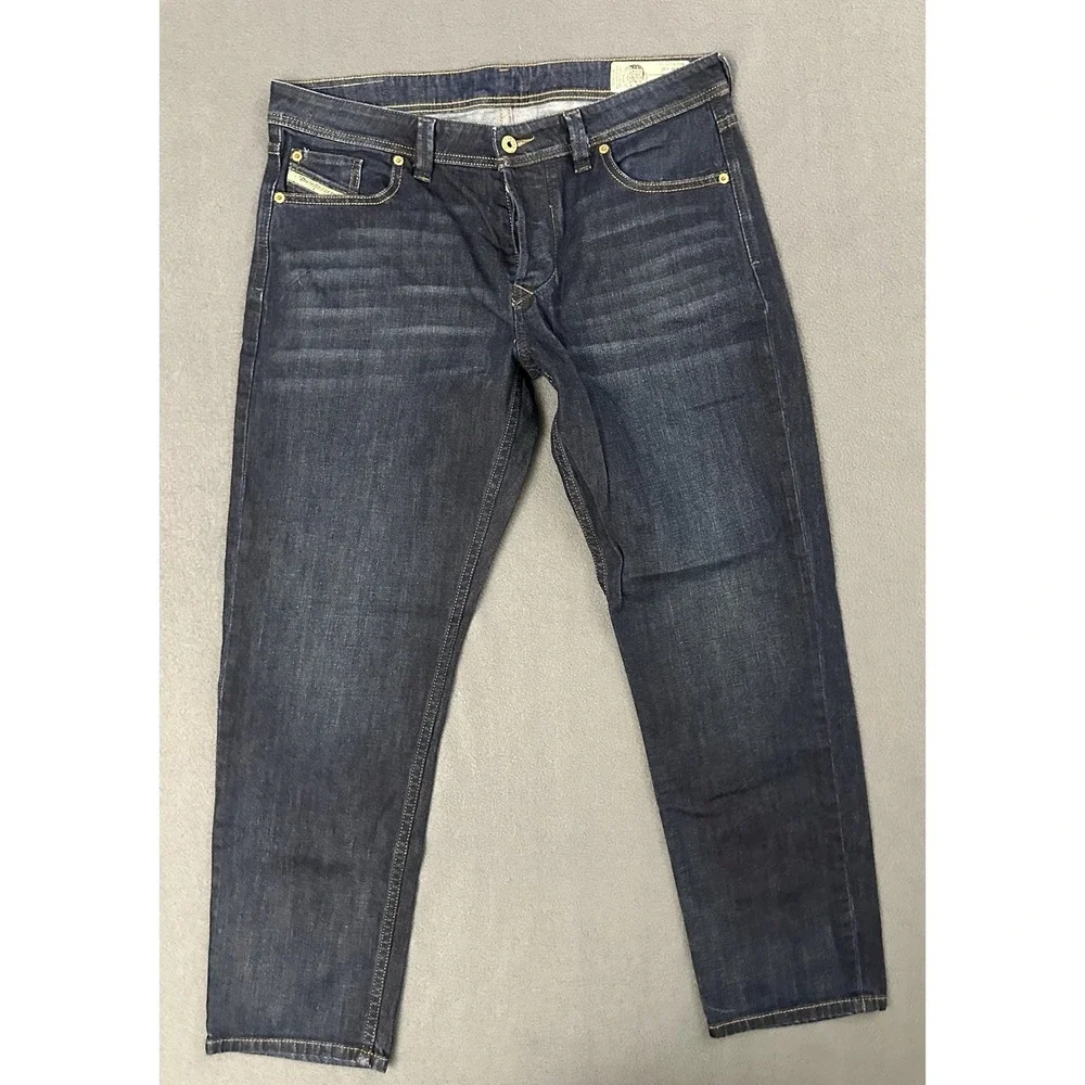 Diesel Men's Jeans Size 34x30 Larkee-Beex Regular Tapered RC57Z Dark Wash